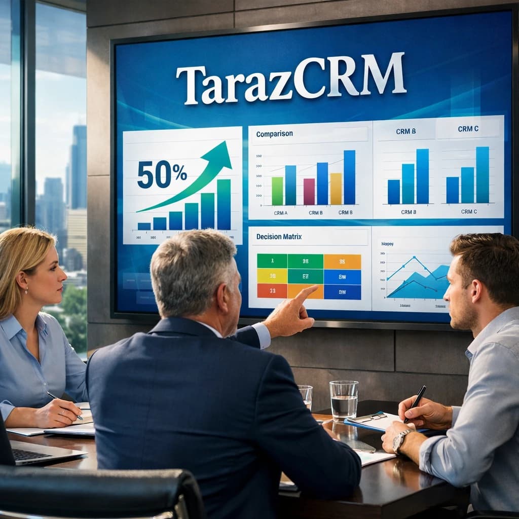 مقایسه حرفهای CRM بر اساس سناریوی کسبوکار، بلوغ سازمانی و فرآیند فروش